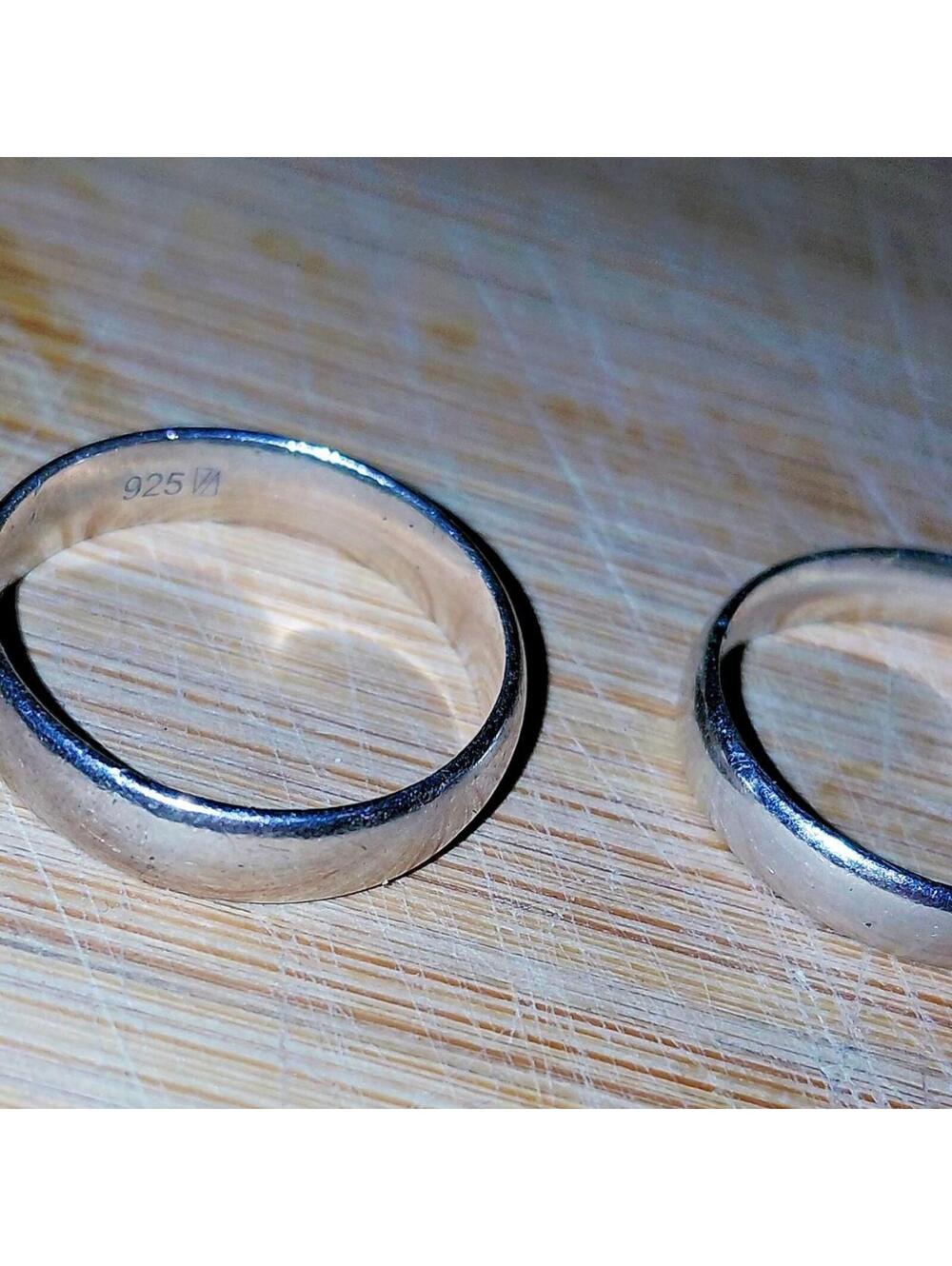 One Sterling silver 925 matching wedding band